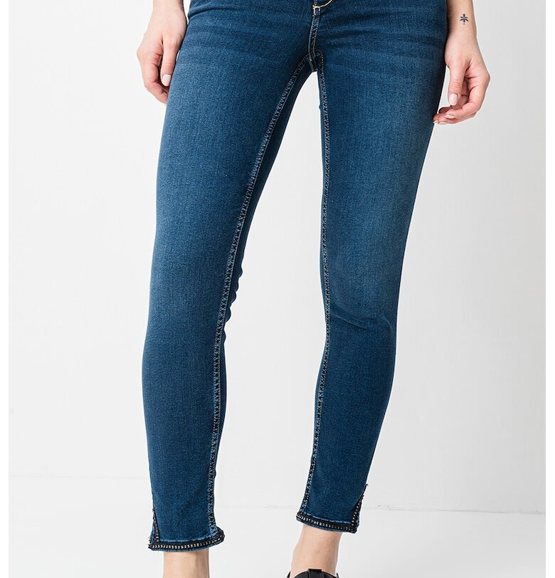 Слим дънки с памук и модал Liu Jo