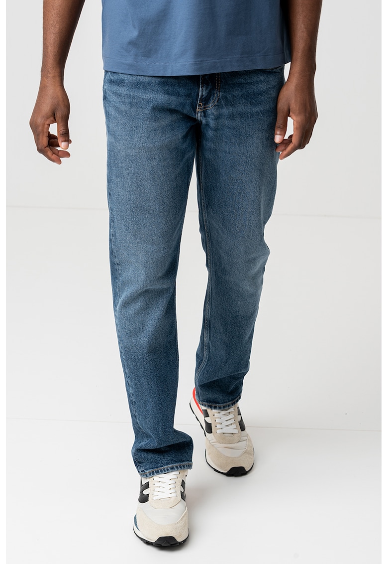 Слим дънки със захабен ефект CALVIN KLEIN JEANS