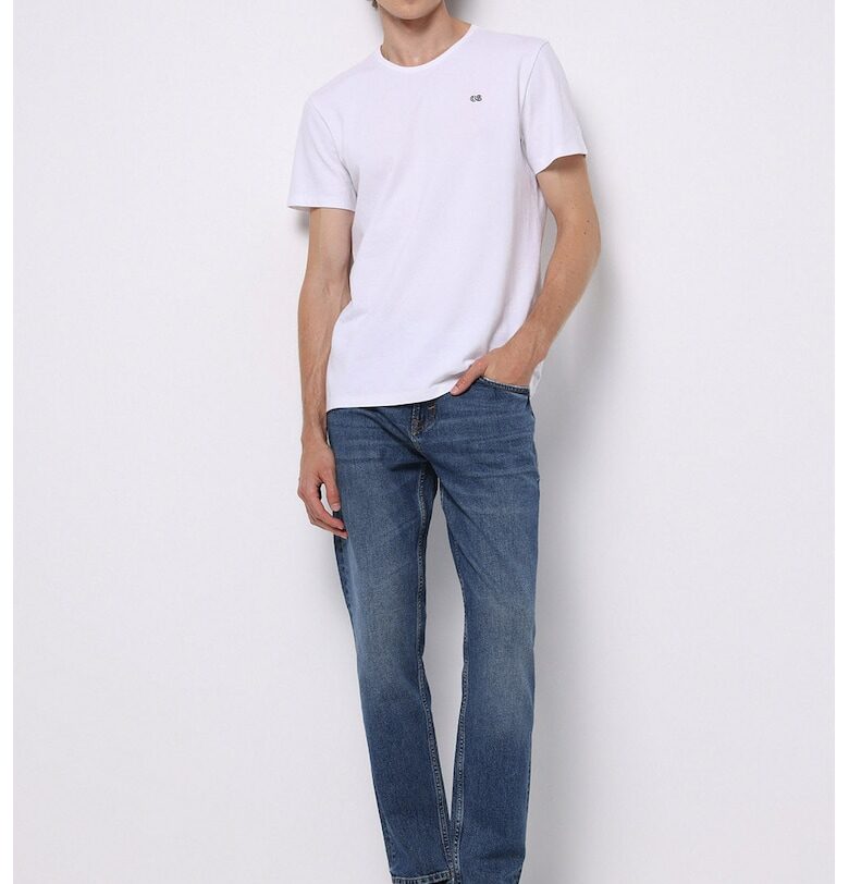 Слим дънки със средна талия COLINS