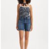 Слим дънкови бермуди Levis