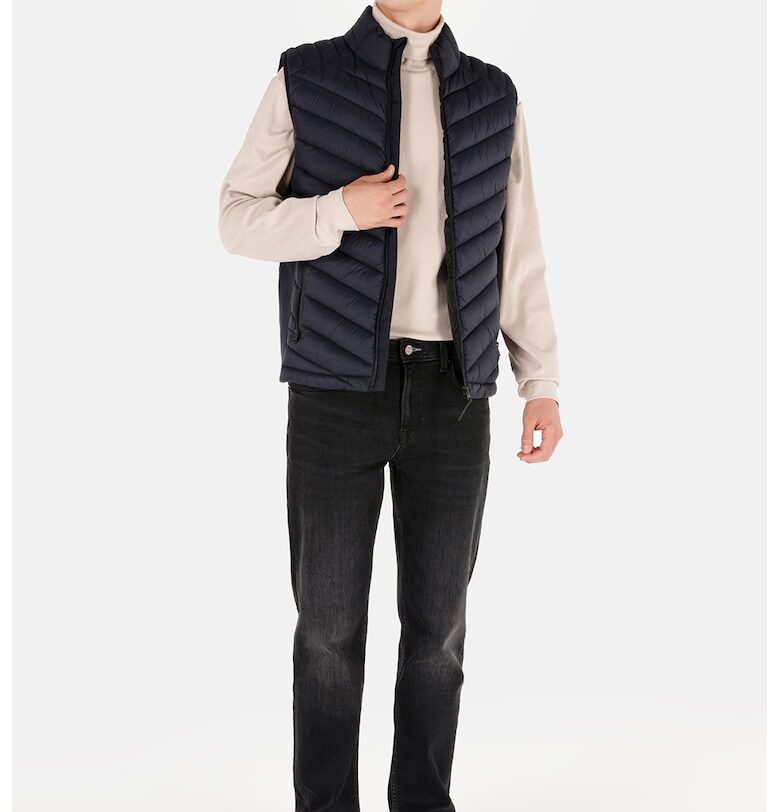 Слим елек с цип COLINS