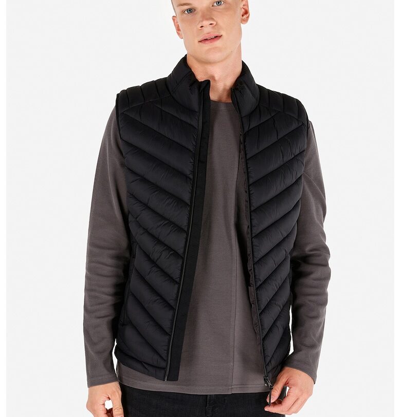 Слим елек с цип COLINS