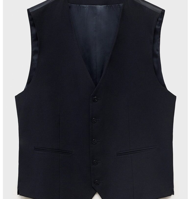 Слим елек с шпиц Mango