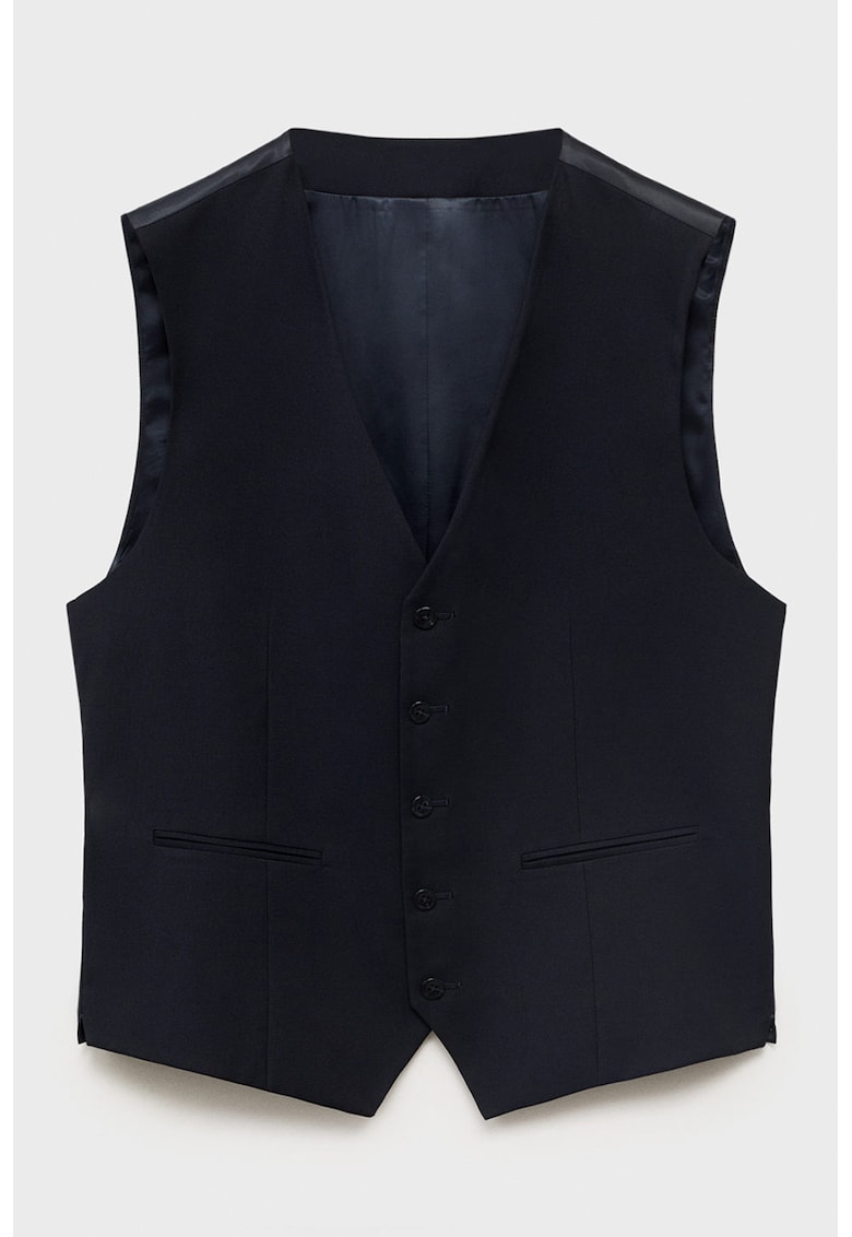 Слим елек с шпиц Mango