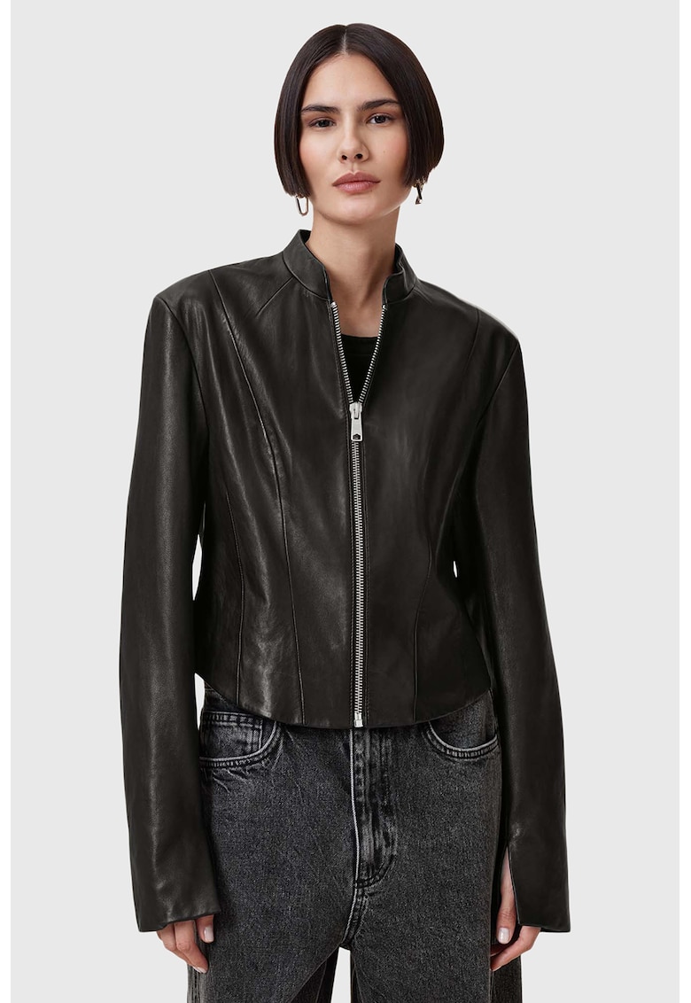 Слим кожено яке Sadler AllSaints