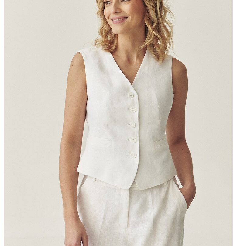 Слим ленен елек Tatuum