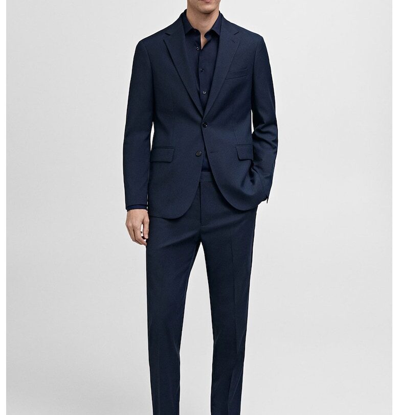 Слим памучна риза Mango