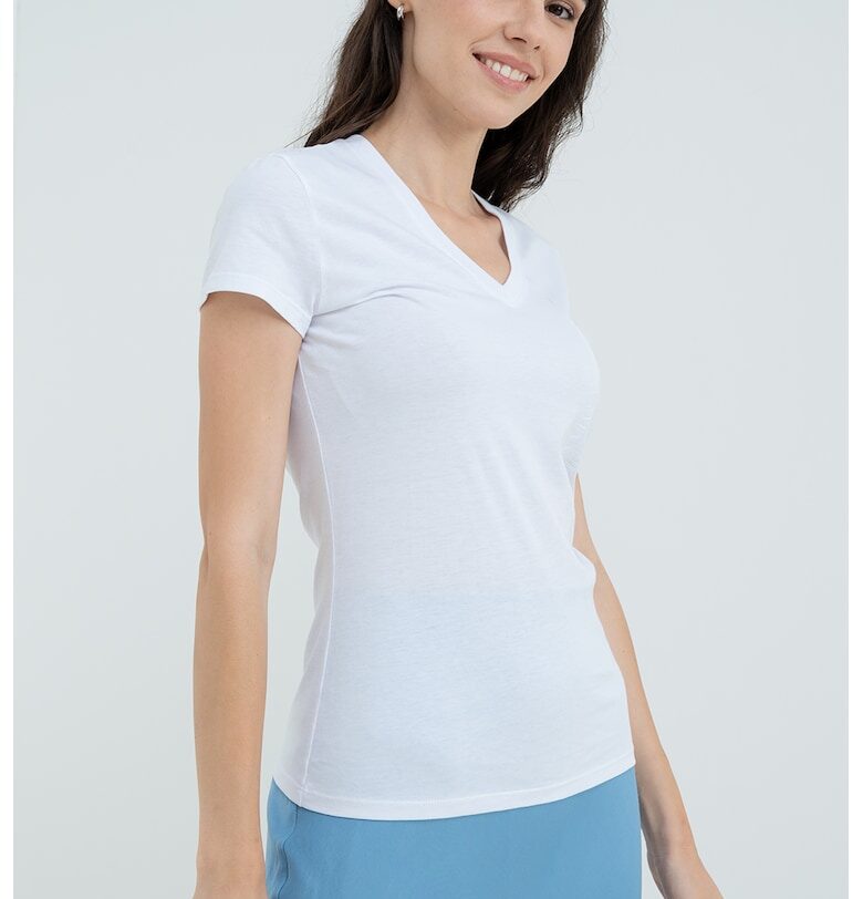 Слим памучна тениска ARMANI EXCHANGE