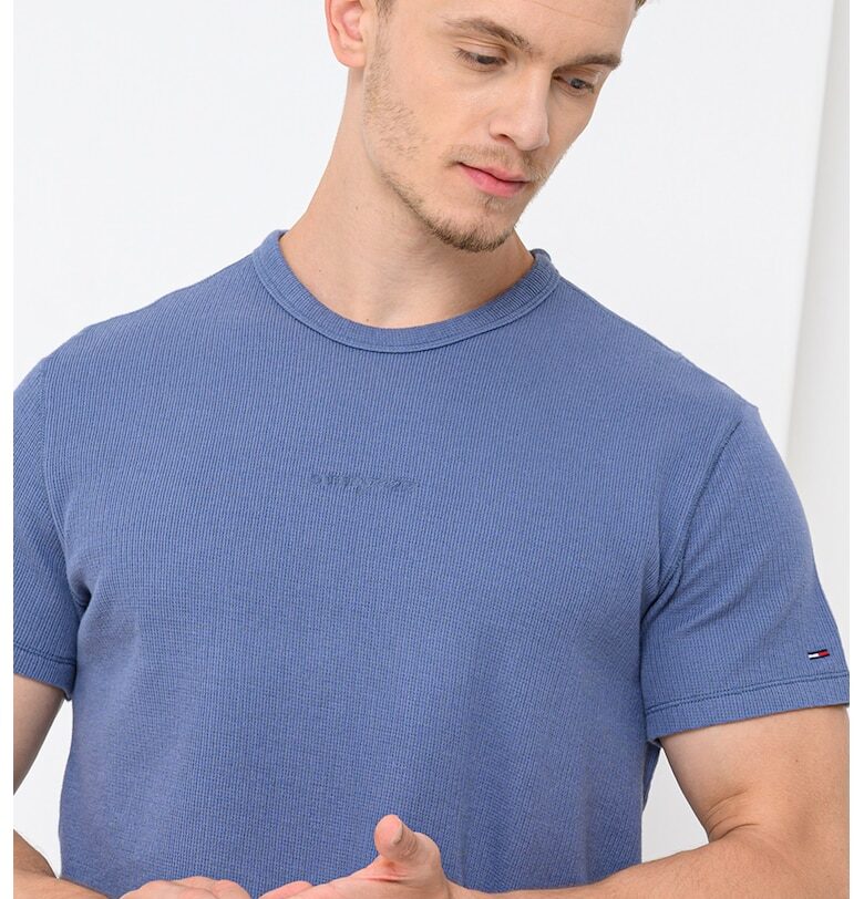 Слим памучна тениска Tommy Jeans