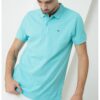 Слим памучна тениска с яка Tommy Jeans