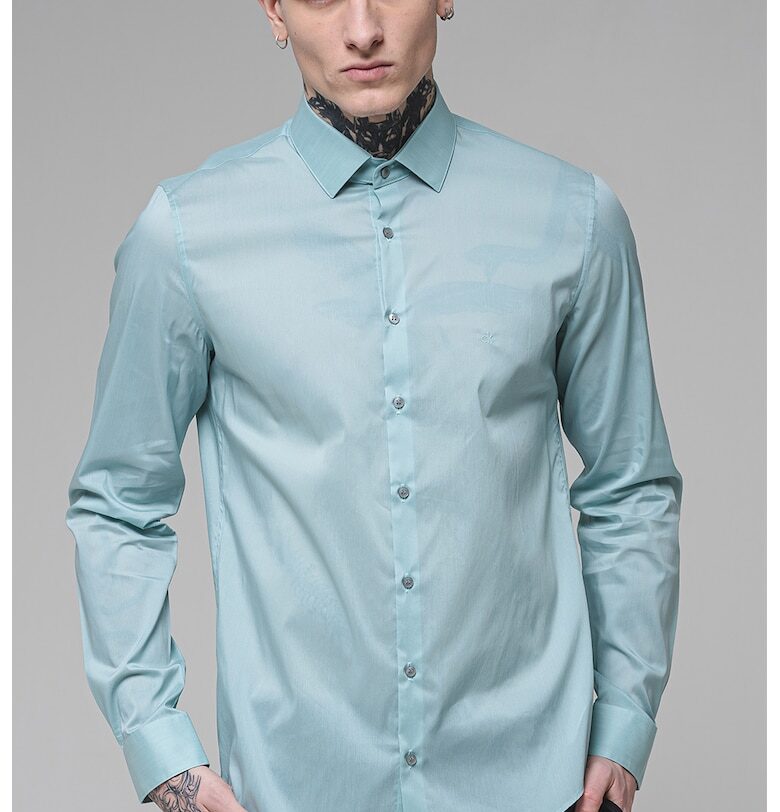 Слим риза с лиосел CALVIN KLEIN