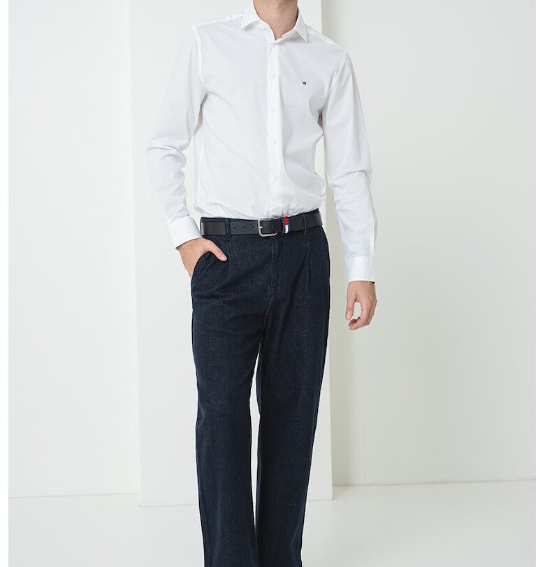 Слим риза с лого Tommy Hilfiger