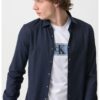 Слим риза с органичен памук CALVIN KLEIN