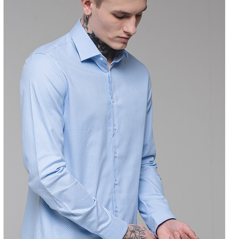 Слим риза с органичен памук CALVIN KLEIN