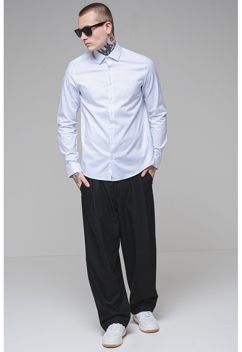 Слим риза с органичен памук CALVIN KLEIN