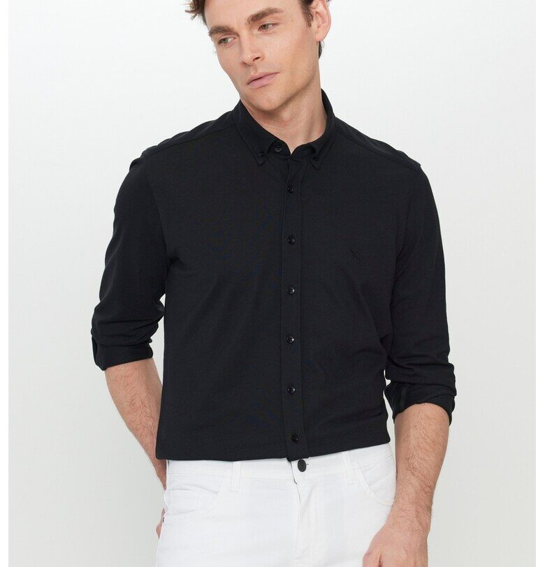 Слим риза с памук ACCo