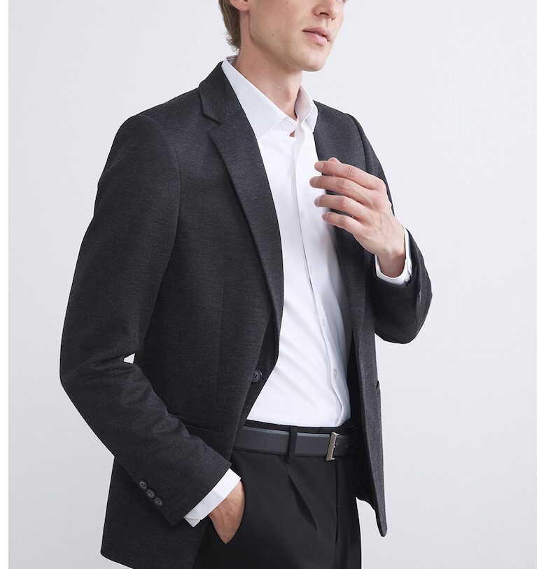 Слим сако с раздвоен ревер LC WAIKIKI