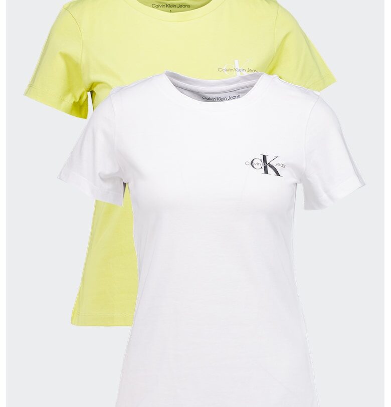 Слим тениска - 2 броя CALVIN KLEIN JEANS