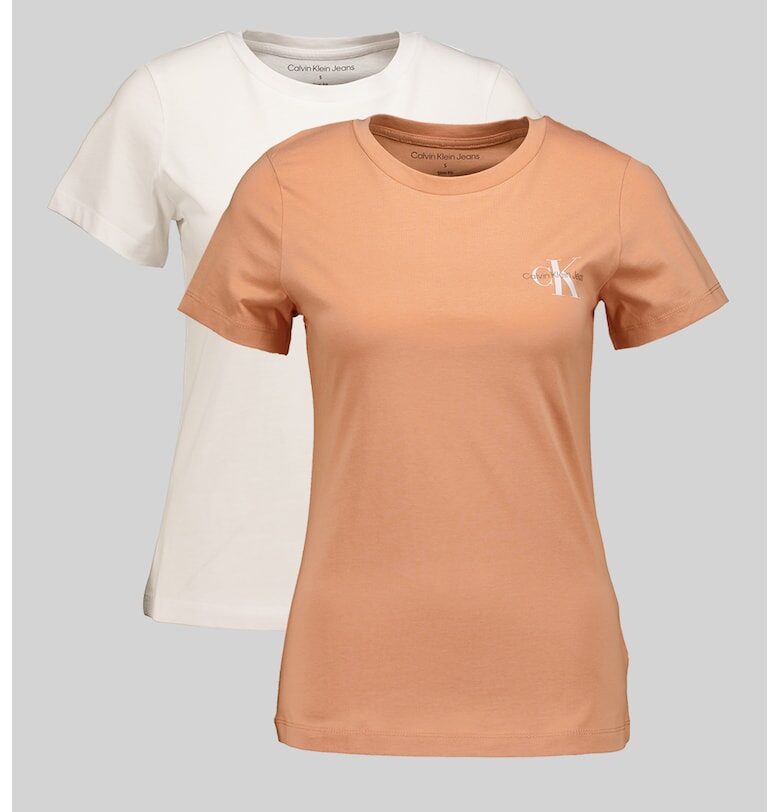 Слим тениска - 2 броя CALVIN KLEIN JEANS