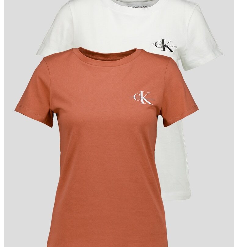 Слим тениска - 2 броя CALVIN KLEIN JEANS