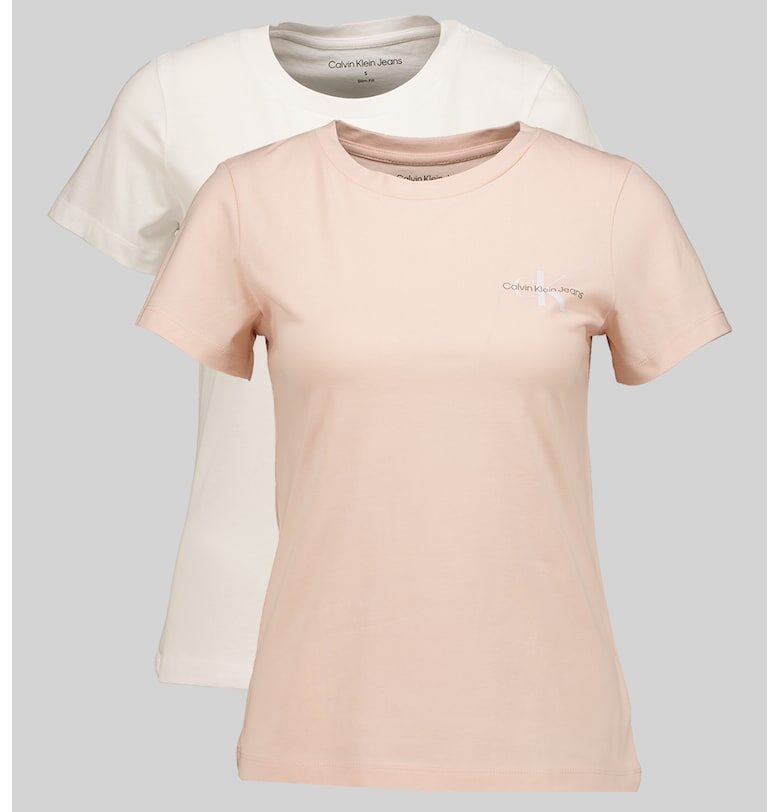 Слим тениска - 2 броя CALVIN KLEIN JEANS