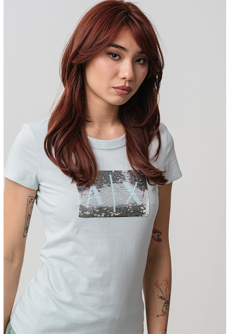 Слим тениска ARMANI EXCHANGE