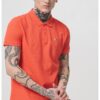 Слим тениска от пике с яка Tommy Jeans
