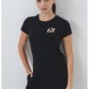 Слим тениска с бляскаво лого ARMANI EXCHANGE