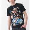 Слим тениска с графика OFF-WHITE