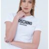 Слим тениска с лого Moschino Jeans
