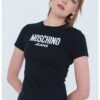 Слим тениска с лого Moschino Jeans