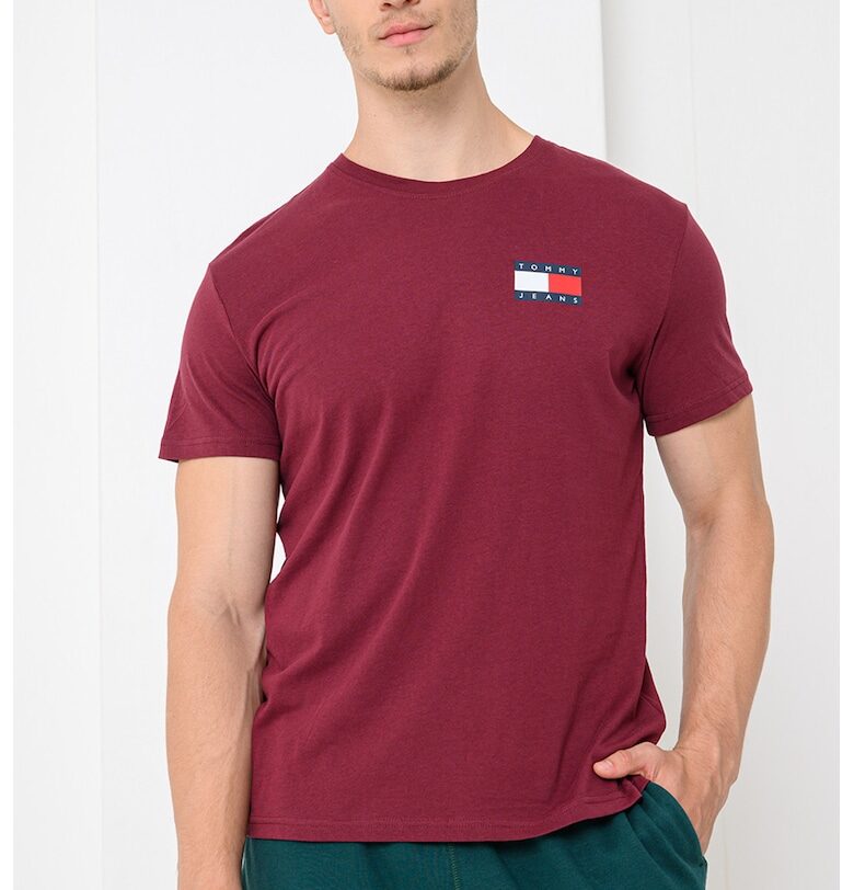 Слим тениска с лого Tommy Jeans
