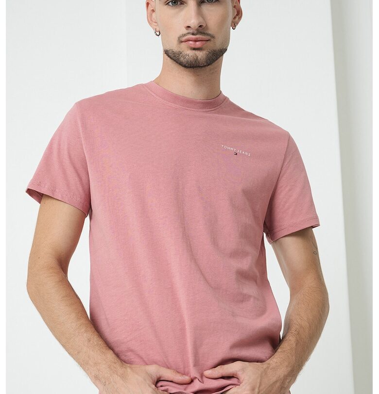 Слим тениска с лого Tommy Jeans