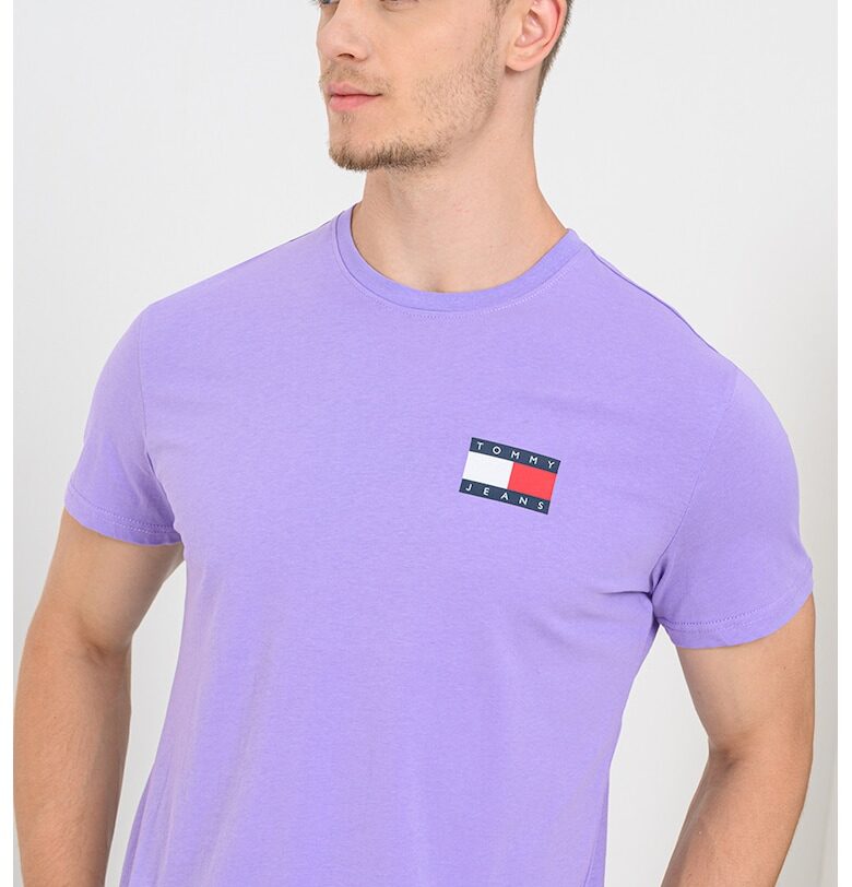 Слим тениска с лого Tommy Jeans
