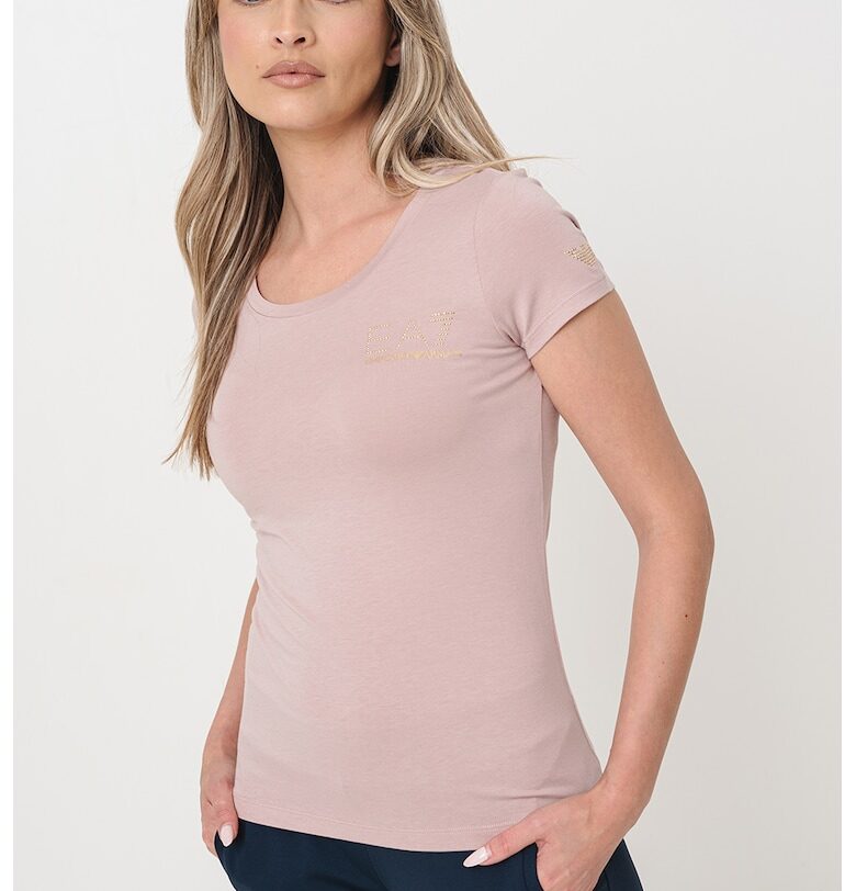 Слим тениска с модал EA7