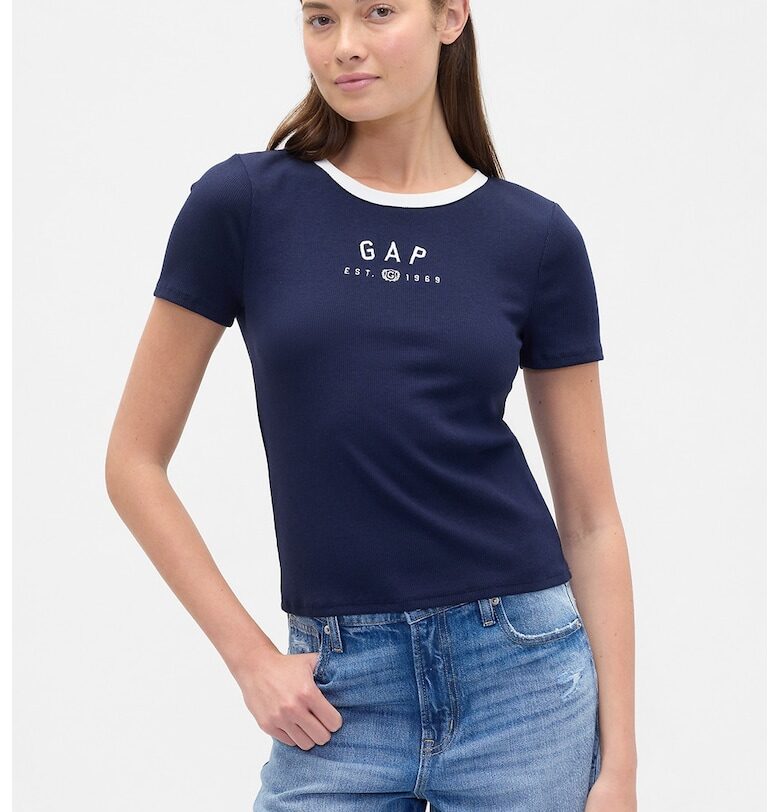 Слим тениска с модал GAP