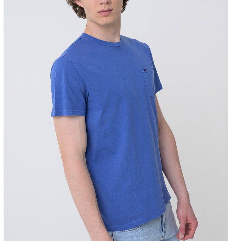 Слим тениска с овално деколте Tommy Jeans