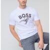Слим тениска с принт BOSS