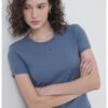 Слим тениска с рипс Tommy Jeans