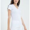 Слим тениска с шпиц ARMANI EXCHANGE
