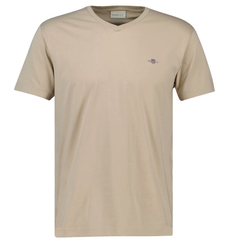 Слим тениска с шпиц Gant