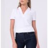 Слим тениска с шпиц Tommy Hilfiger
