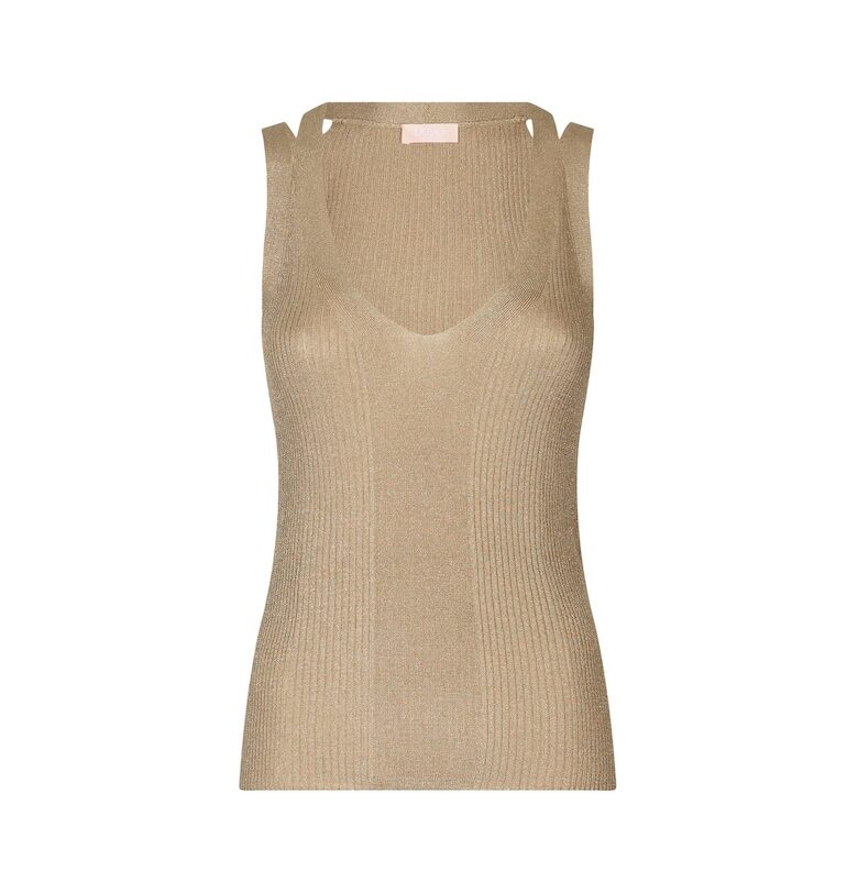 Слим топ с шпиц Liu Jo