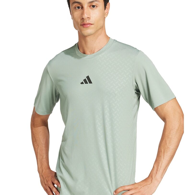 Слим фитнес тениска Power с лого adidas Performance