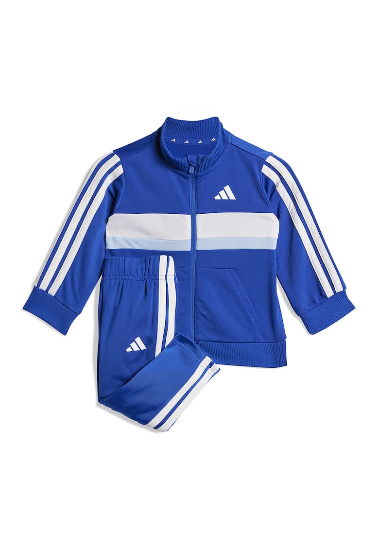 Спортен екип в цветен блок с цип adidas Sportswear