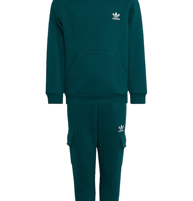 Спортен екип с качулка и лого adidas Originals