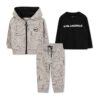 Спортен екип с лого и блуза KARL LAGERFELD KIDS