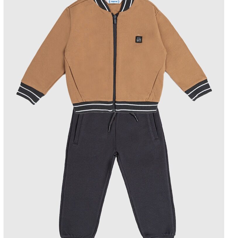 Спортен екип с памук с блуза - 3 части Mayoral
