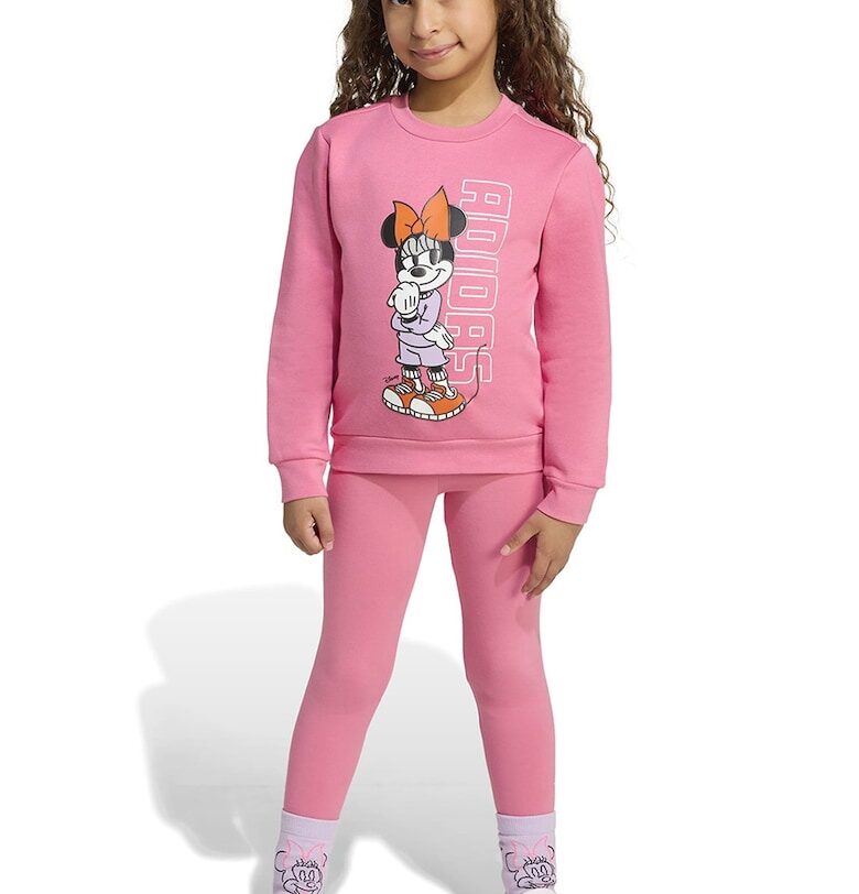 Спортен екип с памук с графика adidas Sportswear