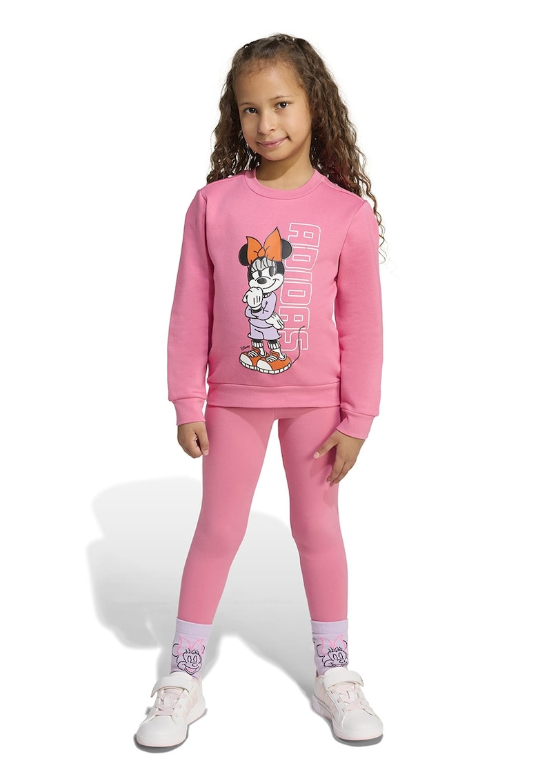 Спортен екип с памук с графика adidas Sportswear